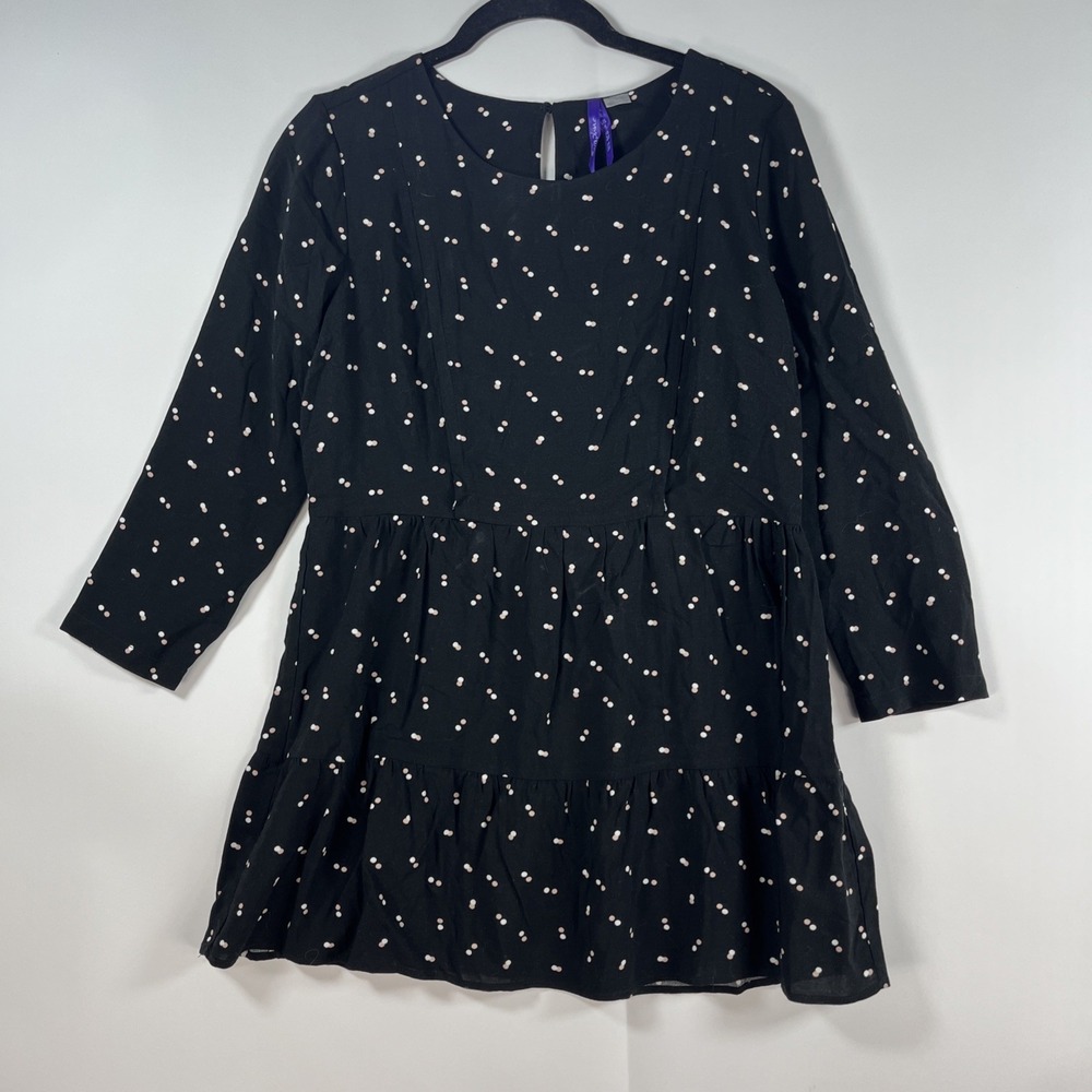 Seraphine Maternity‎ Nursing Top Size US 4 / UK 8 Black with Dots
